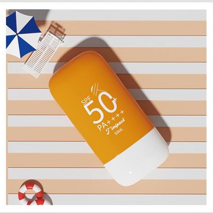 Sunscreen Bottles — SPF 50 sunscreen bottle for sunscreen cream, primer and hand cream