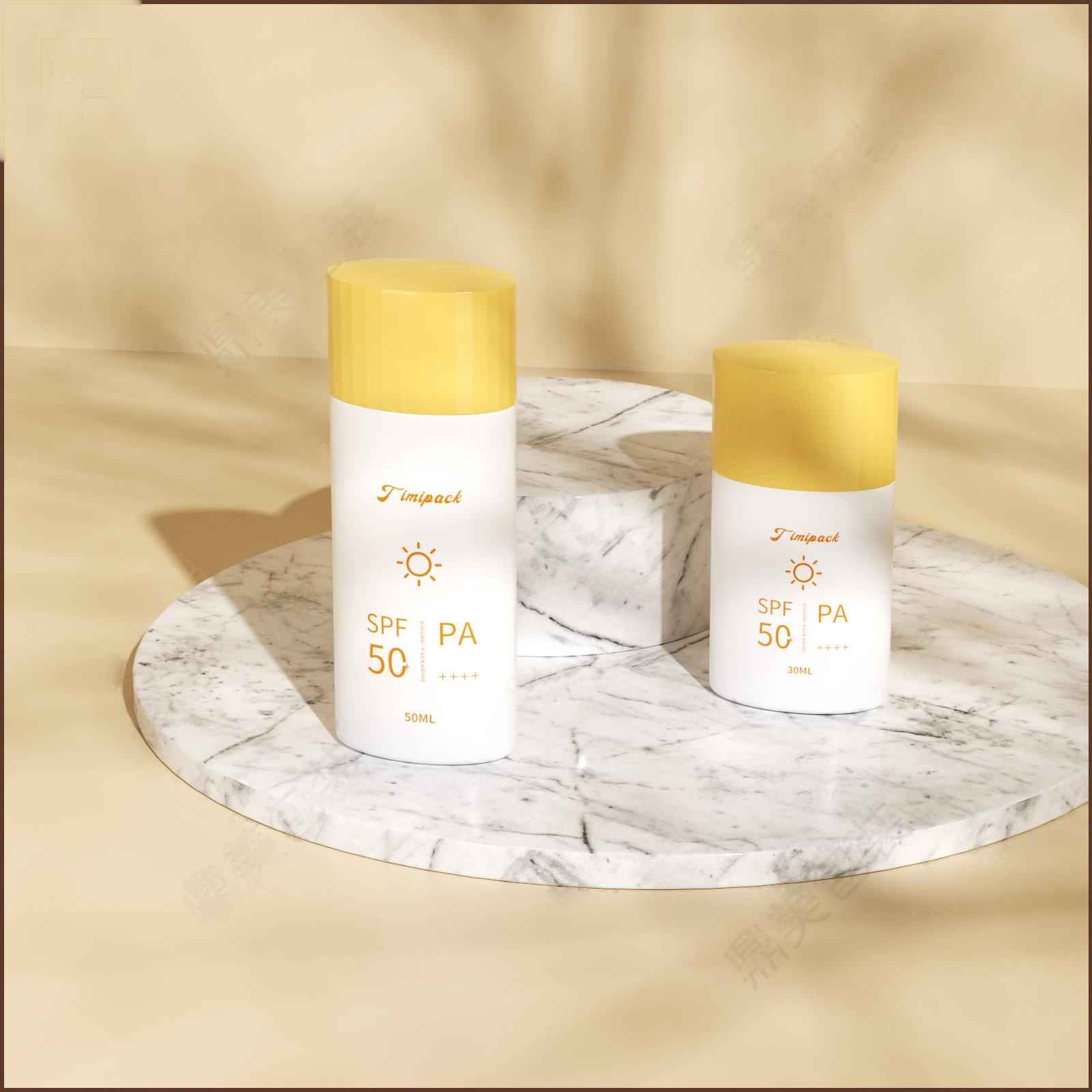 DM-FS15-B Cylindrical Sunscreen Bottle