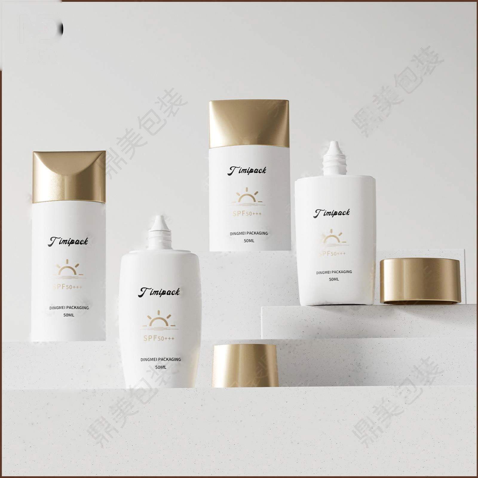 DM-FS23 Sunscreen Bottle (4 Shape Variants)
