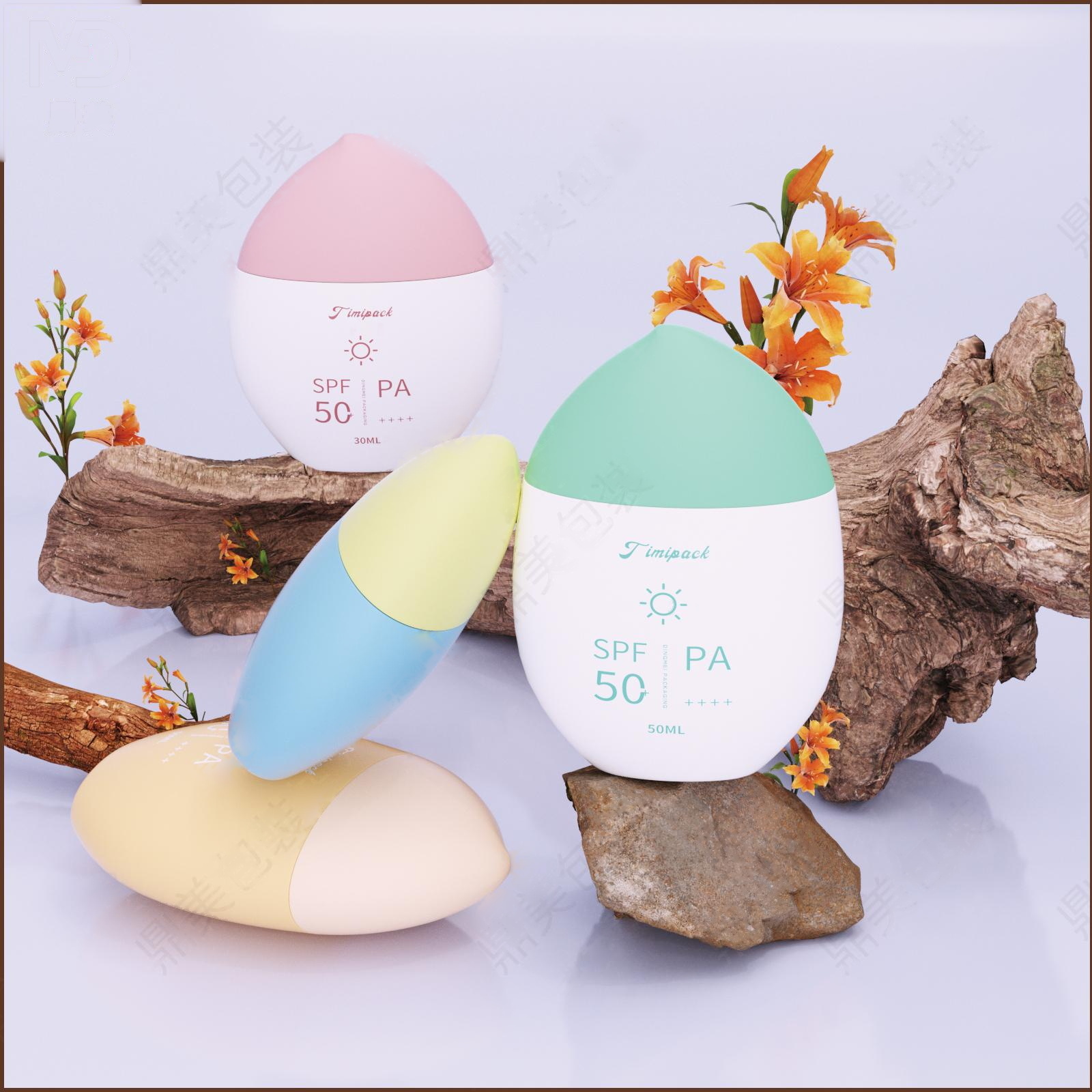 DM-FS32 Egg-Shaped Sunscreen Bottle