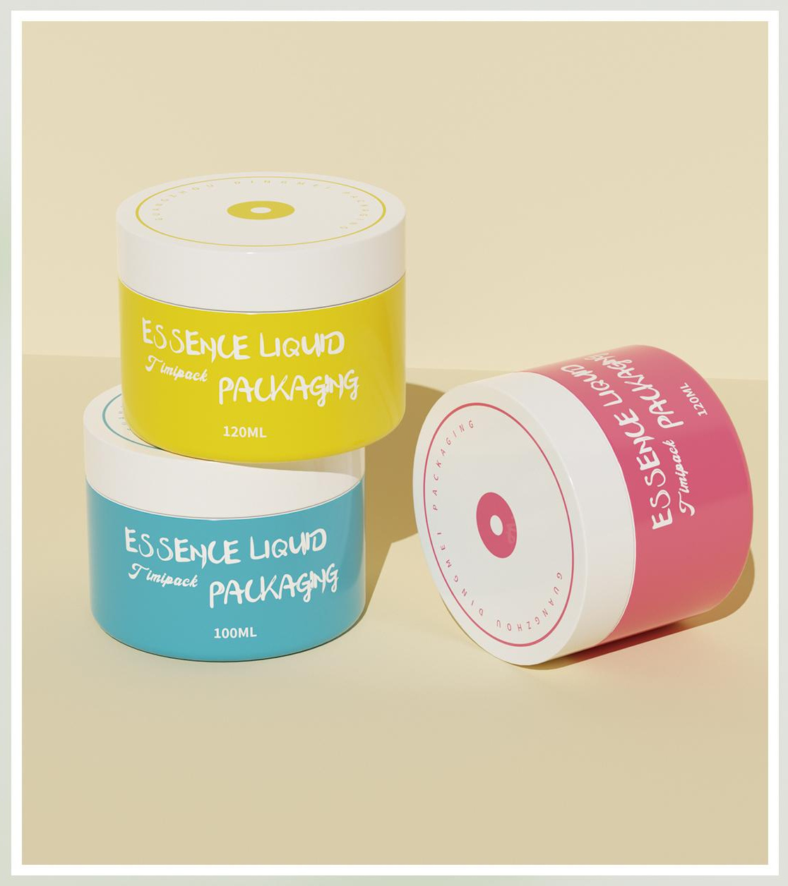 DM-GS50 Cream Jar 100ml 120ml